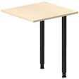 Ergoff Skrivebord, tilbyg DNA Birk 600x600 mm I-ben Sort – Skrivebordstilbyg (billede 1)