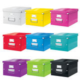 Arkivboks Click&Store mellem gul