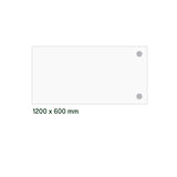 Skrivebord, tilbyg DNA Lys grå 1200x600 mm I-ben Sort