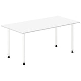 Ergoff Skrivebord DNA, Hvid 1600x800mm I-ben/Hvid – Skriveborde (billede 1)