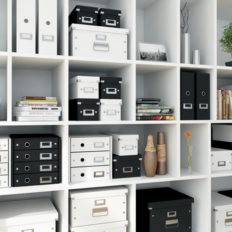Organizer boks Click&Store lille sort
