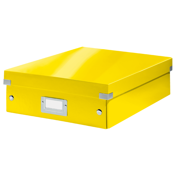 Organizer boks Click&Store mellem gul