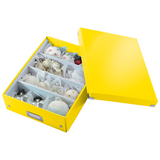 Organizer boks Click&Store mellem gul