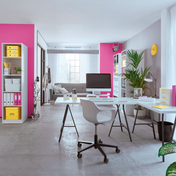 Organizer boks Click&Store mellem WOW pink