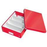Organizer boks WOW Click&Store mellem rød