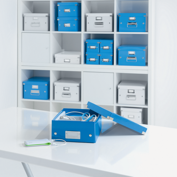 Organizer boks Click&Store mellem WOW blå