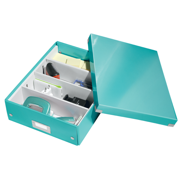 Organizer boks Click&Store mellem WOW isblå