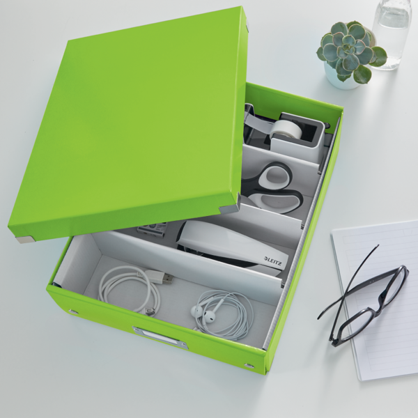 Organizer boks Click&Store mellem grøn