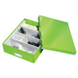 Organizer boks Click&Store mellem grøn