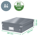 Organizer boks Click&Store mellem WOW lilla