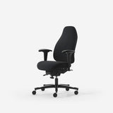 Kontorstol Malmstolen Classic 4000 Høj ryg, Sort med armlæn – image 6