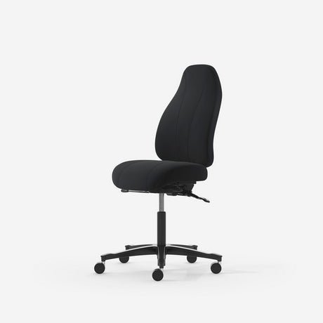 Kontorstol Malmstolen Adaptive 6000 Høj ryg, Sort, høj cylinder – image 1