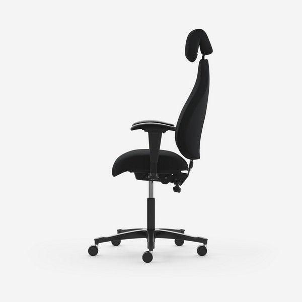 Kontorstol Malmstolen Adaptive 6006 Høj ryg, Antracit ESD med armlæn og nakkestøtte