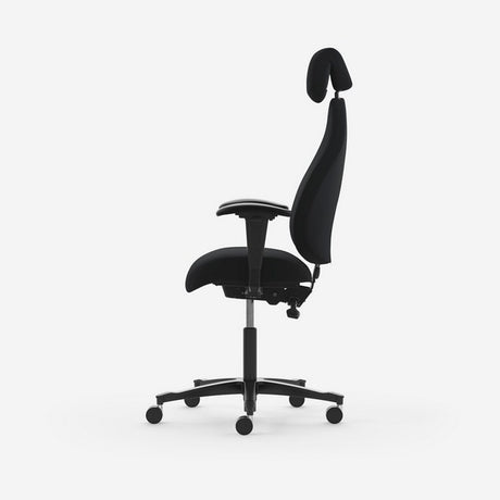 Kontorstol Malmstolen Adaptive 6006 Høj ryg, Antracit ESD med armlæn og nakkestøtte – image 6