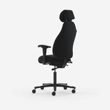 Kontorstol Malmstolen Adaptive 6006 Høj ryg, Antracit ESD med armlæn og nakkestøtte