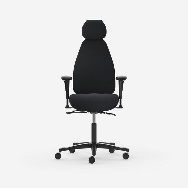 Kontorstol Malmstolen Adaptive 6006 Høj ryg, Antracit ESD med armlæn og nakkestøtte