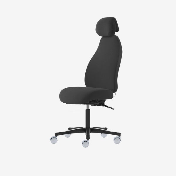 Kontorstol Malmstolen Adaptive 6006 Høj ryg, Antracit ESD med nakkestøtte