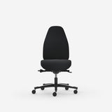 Kontorstol Malmstolen Classic 7000 Høj ryg, Sort – image 9