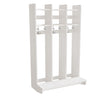 Garderobeindretning Eira Light, vægmodel 3 pladser, hvidpigmenteret krydsfinér, rumbredde 280 mm – image 1