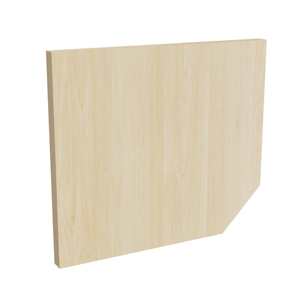 Garderobeindretning Eira Light, låge naturfarvet krydsfinér, rumbredde 220 mm – image 1