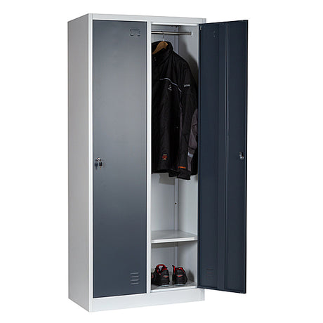 No Brand Garderobeskab GKD 2x400 mm – Garderobeskabe (billede 3)