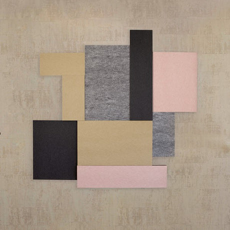 Lydabsorbent Sound Off EcoSUND Væg, 600x600x50 mm Grå, tekstil-lamineret – image 1