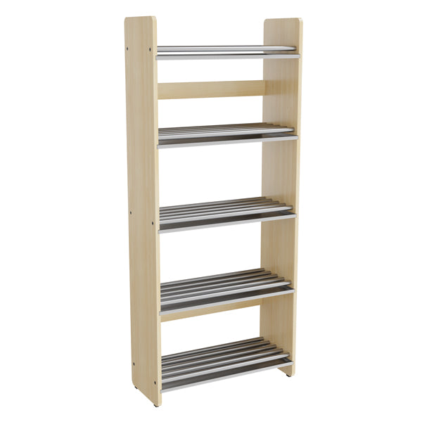 Form o Miljö Skohylde Eira Light, 600x250 mm, naturfarvet krydsfinér – Børnegarderober