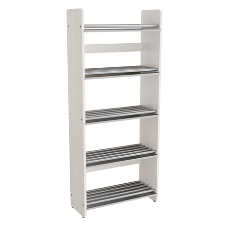 Skohylde Eira Light, 600x250 mm, hvidpigmenteret krydsfinér – image 1