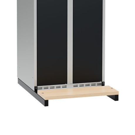 Sonesson Bænkstel Væg til garderobeskab, 600x550mm – Garderobeskabe & tilbehør (billede 1)