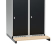 Sonesson Bænkstel Væg til garderobeskab, 800x550mm – Garderobeskabe & tilbehør (billede 1)