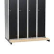 Sonesson Bænkstel Væg til garderobeskab, 1200x550mm – Garderobeskabe & tilbehør (billede 1)