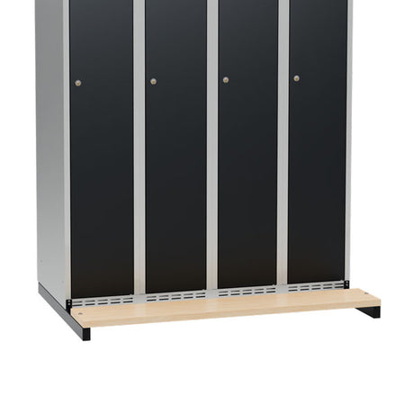 Sonesson Bænkstel Væg til garderobeskab, 1200x550mm – Garderobeskabe & tilbehør (billede 1)