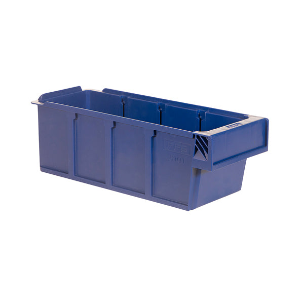 PPS Lagerkasse 3101 300x115x100 mm Blå – Lagerkasser