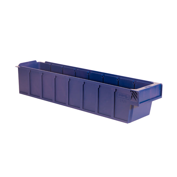 PPS Lagerkasse 3121 500x115x100 mm Blå – Lagerkasser