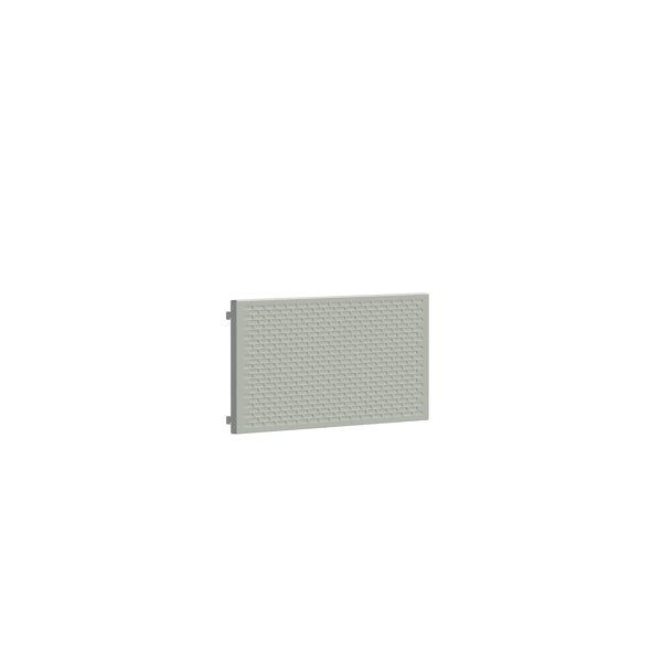 Sonesson BST lydabsorberende panel, bredde 600mm, RAL 7035 – Børnegarderober (billede 1)