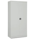 Opbevaringsskab i stål - ASHV 1980x980x470 mm Lysegrå døre – image 3