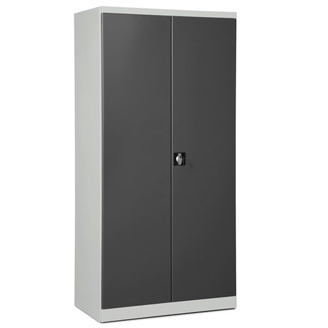 Sarpsborg Metall Opbevaringsskab i stål - ASHV 1980x980x670 mm Antracit døre – Skabe (billede 3)