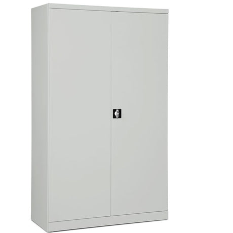 Opbevaringsskab i stål - ASHV 1980x1200x470 mm Lysegrå døre – image 6