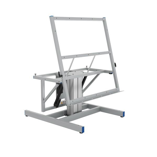 Montagebord ErgoTilt 1-søjle, 1200x1205 RAL 9006 – image 1