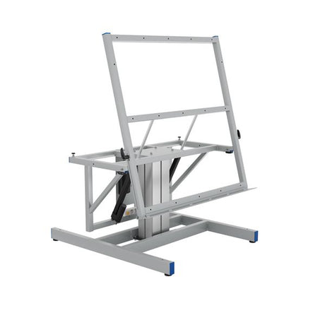 Montagebord ErgoTilt 1-søjle, 1200x1205 RAL 9006 – image 1