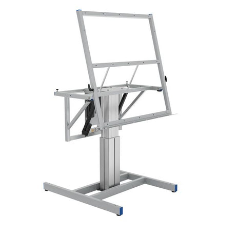 Montagebord ErgoTilt 1-søjle, 1200x1205 RAL 9006 – image 4