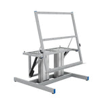 Montagebord ErgoTilt 2-søjlet, 1200x1205 RAL 9006 – image 3