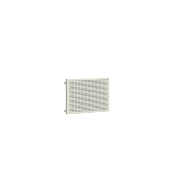 Sonesson BST lydabsorberende panel, bredde 500mm, RAL 9010 – Børnegarderober (billede 1)
