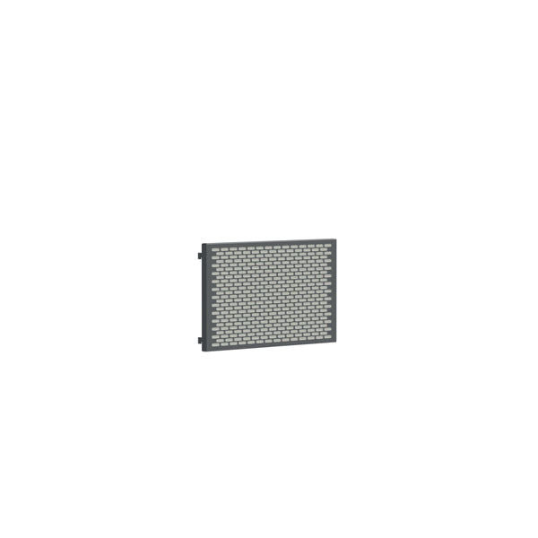 Sonesson BST lydabsorberende panel, bredde 500mm, RAL 7012 – Børnegarderober (billede 1)