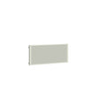 Sonesson BST lydabsorberende panel, bredde 750mm, RAL 9010 – Børnegarderober (billede 1)