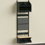 BST lydabsorberende panel, bredde 750mm, RAL 7012 – image 2