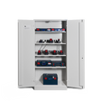 JiWa Batteriskab Brandisoleret, 2095x1000x470 – Kemikalieskabe (billede 1)