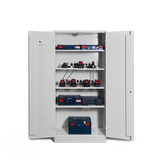 JiWa Batteriskab Brandisoleret, 2095x1000x470 – Kemikalieskabe (billede 1)