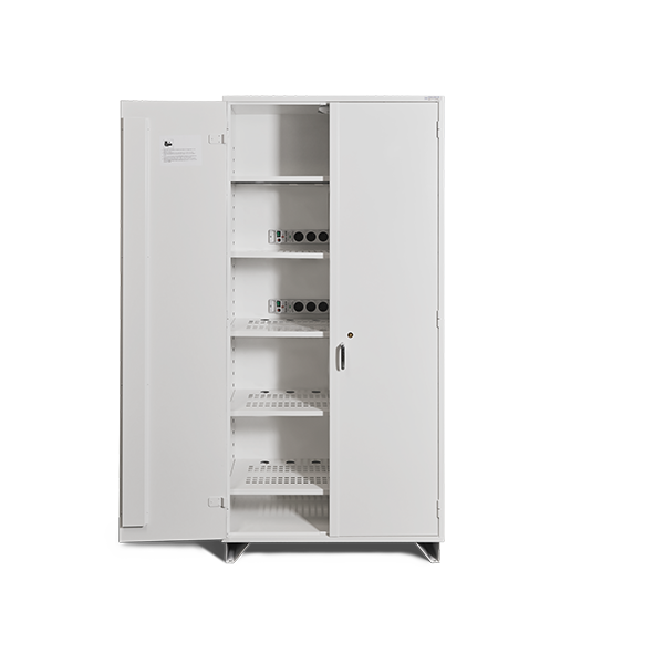 JiWa Batteriskab Brandisoleret, 2095x1000x470 – Kemikalieskabe (billede 2)
