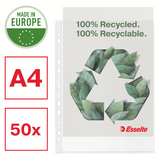 Lomme recycled 100my PP præg A4 (50)